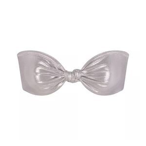 Skims Liquid Shine Swim Bandeau Smoke Size 2X